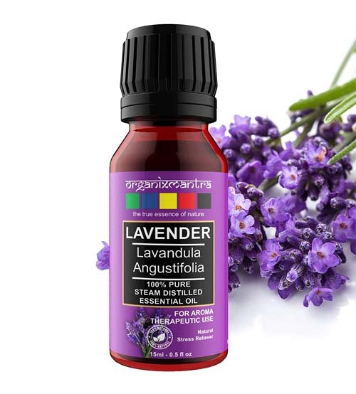 Lavender Essential Oil for Healthy Hair Skin Sleep-100% Pure Natural and Undiluted USDA Organic 30ml